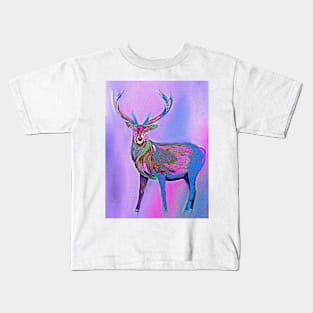 Deer Rainbow Kids T-Shirt